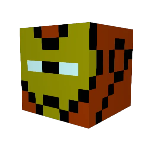 CSKyrios Minecraft avatar head, 3D render