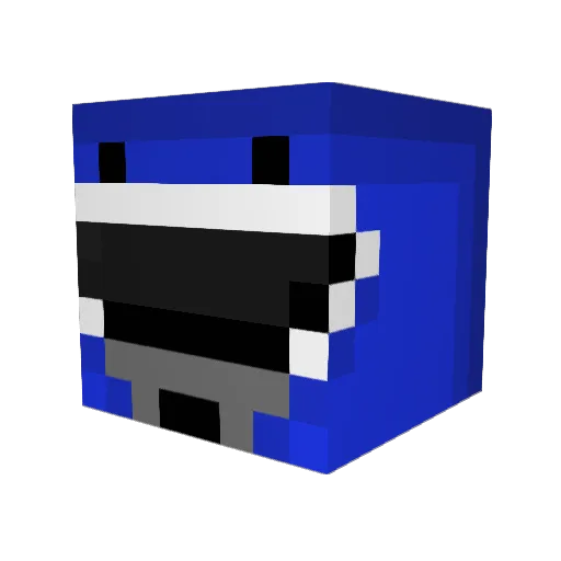 CSSLeipzig01 Minecraft avatar head, 3D render