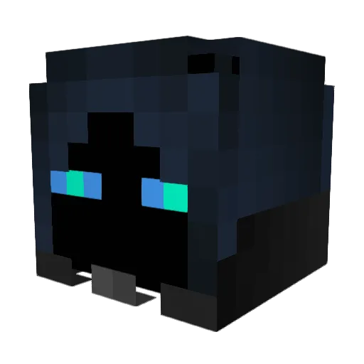 CS_Boy Minecraft avatar head, 3D render