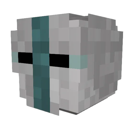 CSmitee Minecraft avatar head, 3D render