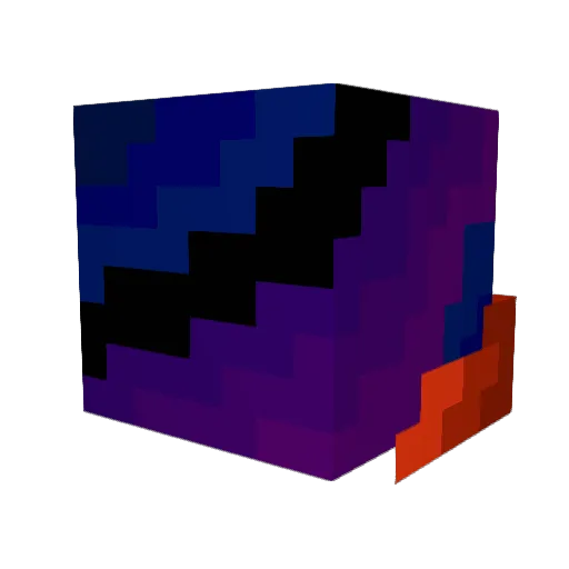 CSolar12 Minecraft avatar head, 3D render