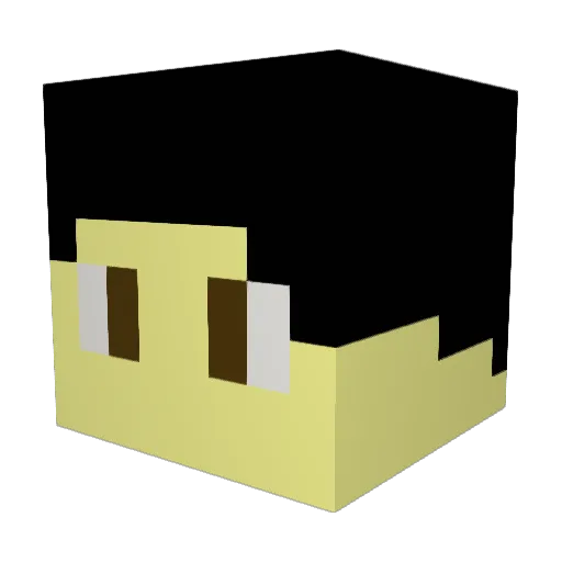 CStoneking297 Minecraft avatar head, 3D render