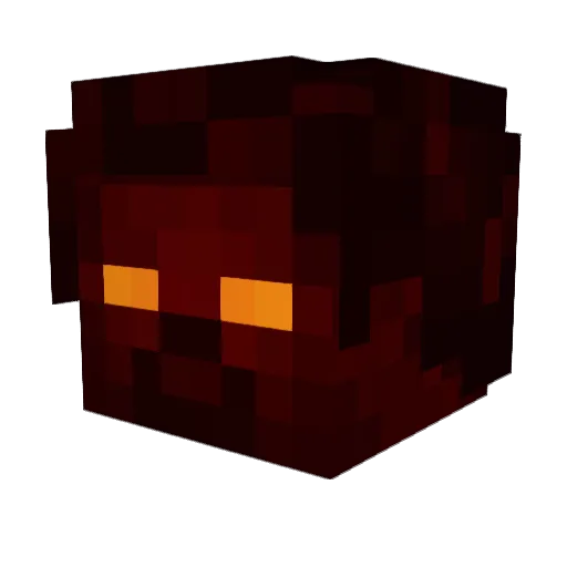 CTLtigerweed Minecraft avatar head, 3D render