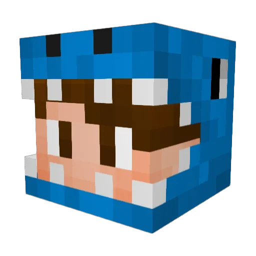 CTowerz Minecraft avatar head, 3D render