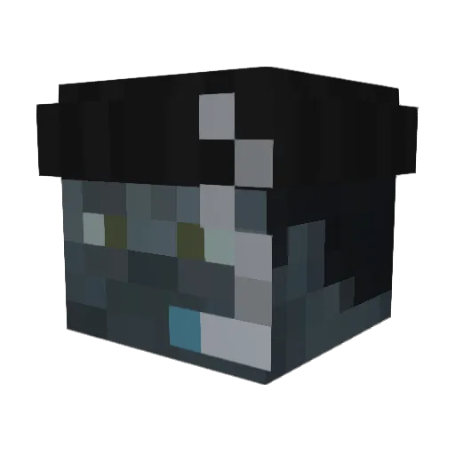 CUBICPARTY57010 Minecraft avatar head, 3D render
