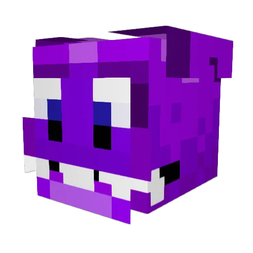 CULLEN_MAN1103 Minecraft avatar head, 3D render