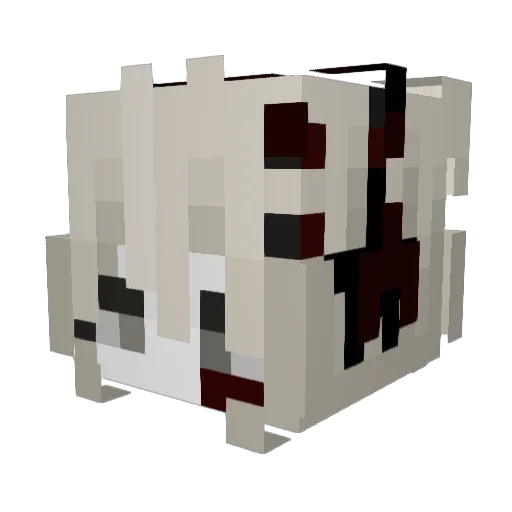 CUTDEEP3R Minecraft avatar head, 3D render
