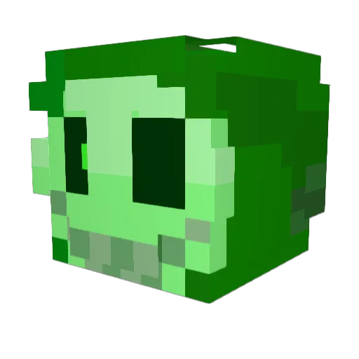 CVESAC Minecraft avatar head, 3D render