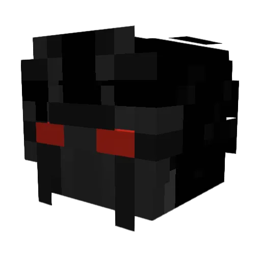 CVH33 Minecraft avatar head, 3D render