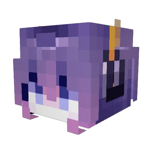 CVYOBOY Minecraft avatar head, 3D render