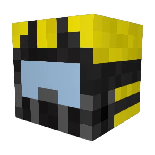 CV_AC Minecraft avatar head, 3D render