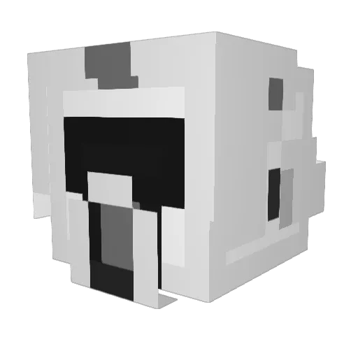 CWheelz Minecraft avatar head, 3D render