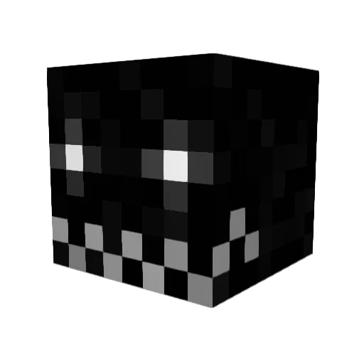 CYB3RGRL Minecraft avatar head, 3D render