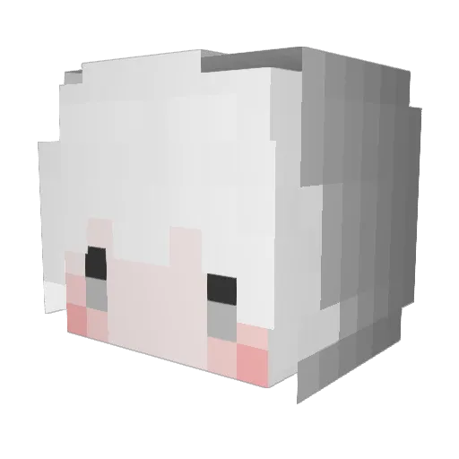 CYxxxx_ Minecraft avatar head, 3D render