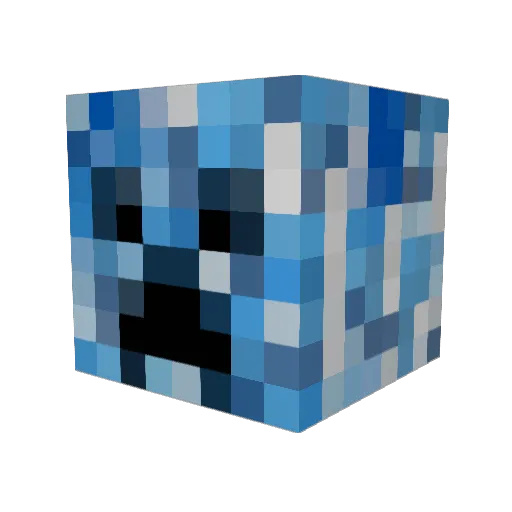 CZThomasCZ Minecraft avatar head, 3D render