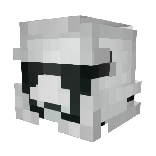 CZ_Fox_CZ Minecraft avatar head, 3D render