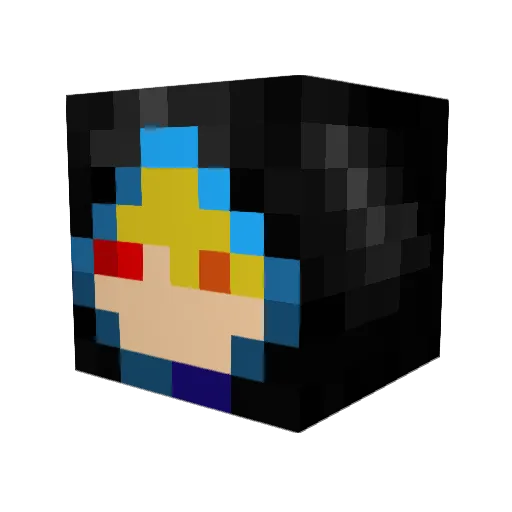 CZane45 Minecraft avatar head, 3D render