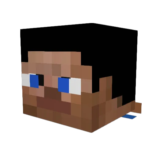 C_Arnholst Minecraft avatar head, 3D render