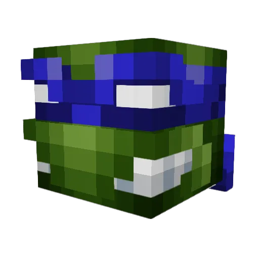 C_Carlsen Minecraft avatar head, 3D render