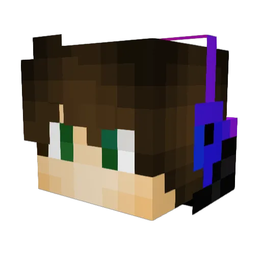 C_Dawg68 Minecraft avatar head, 3D render