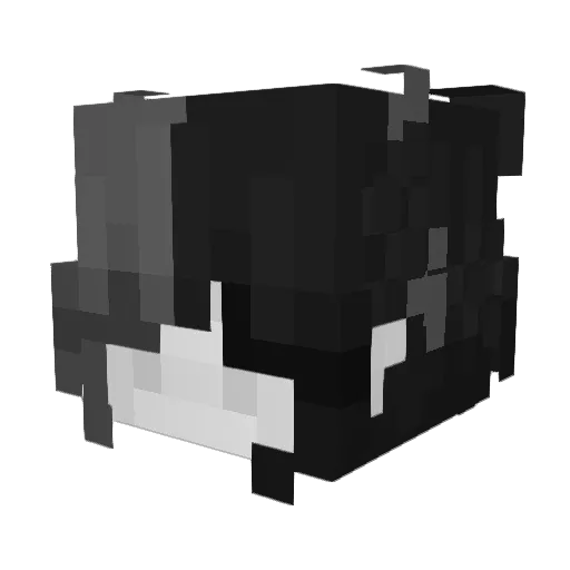 C_Kiramman Minecraft avatar head, 3D render