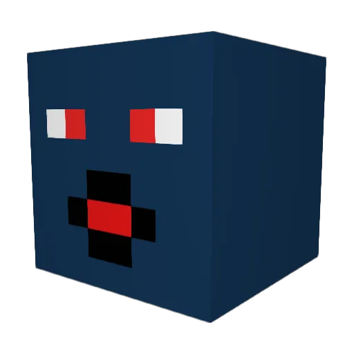 C_Park44 Minecraft avatar head, 3D render