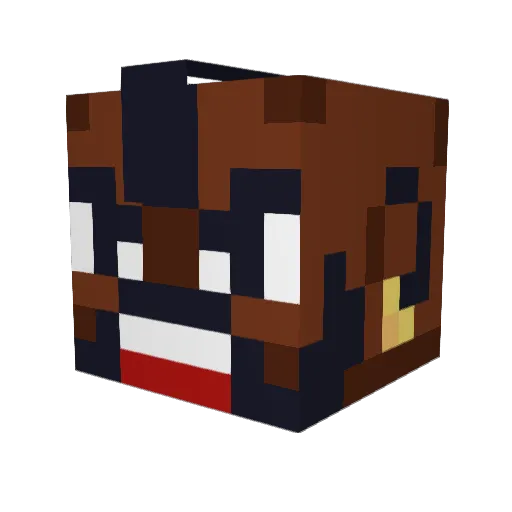 C_dawg11012 Minecraft avatar head, 3D render