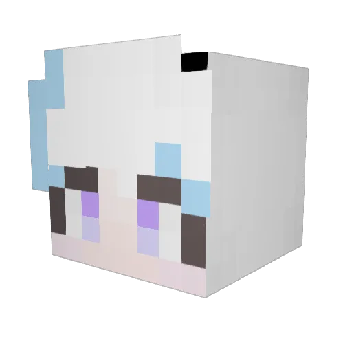 C_orN5 Minecraft avatar head, 3D render
