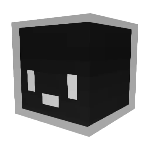 CaKa0 Minecraft avatar head, 3D render