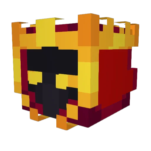 CaRichi24 Minecraft avatar head, 3D render
