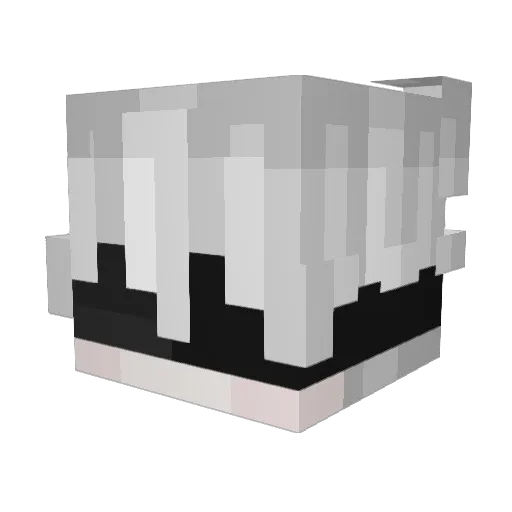 CaVoiXanh Minecraft avatar head, 3D render