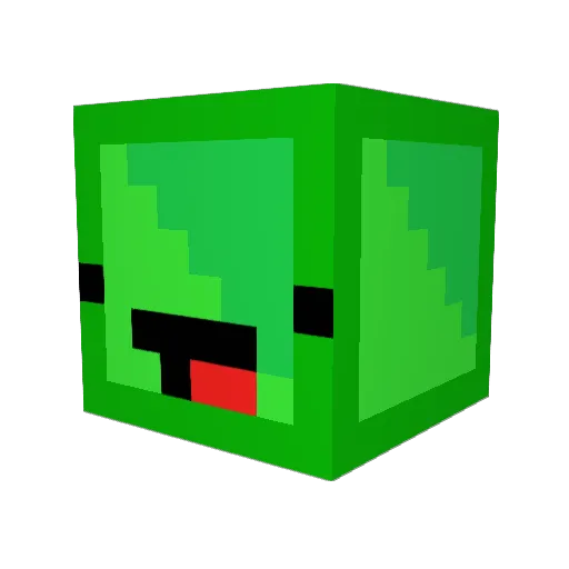 Caaaaabos Minecraft avatar head, 3D render