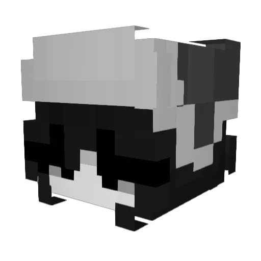 Caaptain_Oraam Minecraft avatar head, 3D render