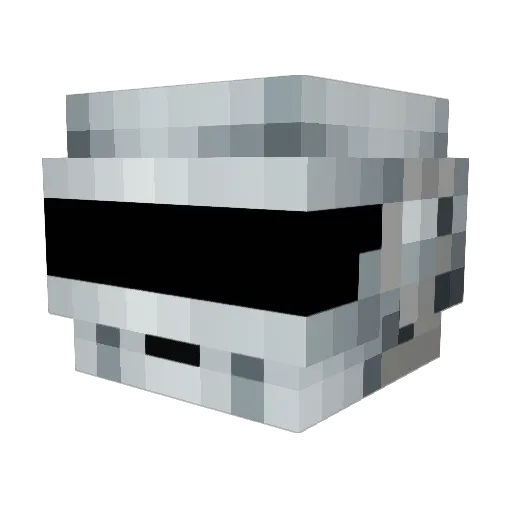 Cababanasus Minecraft avatar head, 3D render