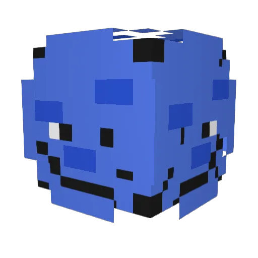 Cabbiss Minecraft avatar head, 3D render
