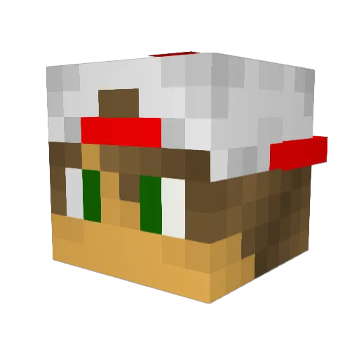 Cabe3176 Minecraft avatar head, 3D render