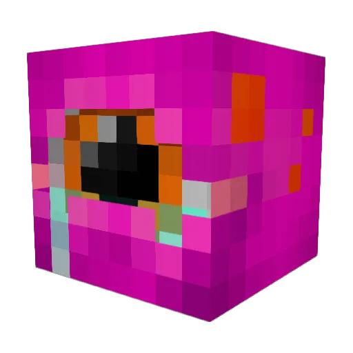 CabeBock Minecraft avatar head, 3D render