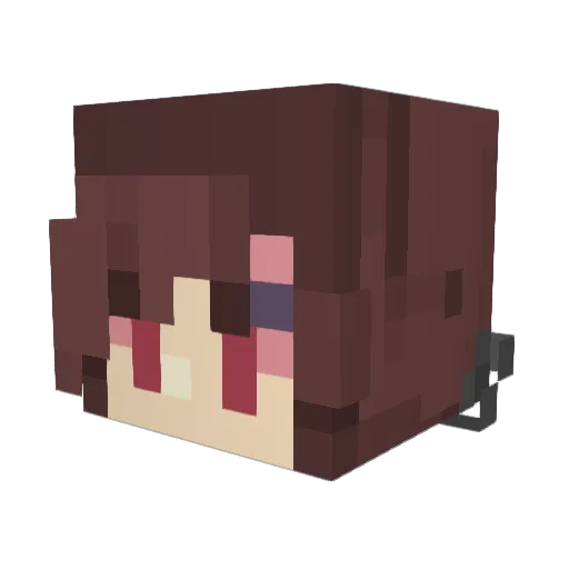 Cabet88 Minecraft avatar head, 3D render