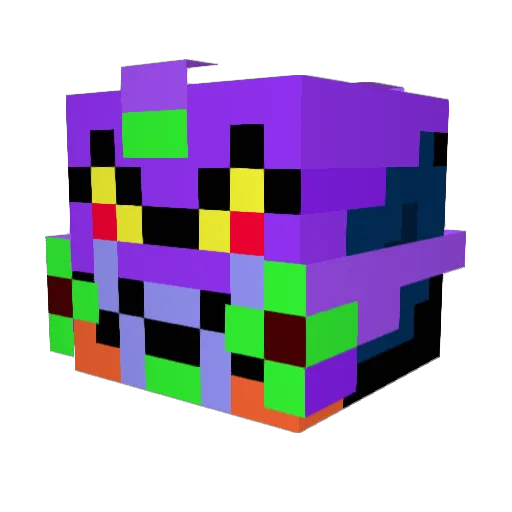CabinRBK Minecraft avatar head, 3D render