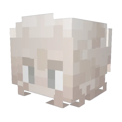 CableGamingofl Minecraft avatar head, 3D render