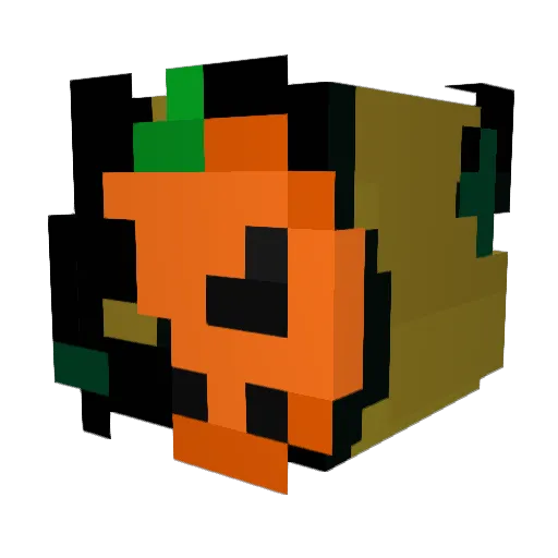 Caca_Bingus Minecraft avatar head, 3D render