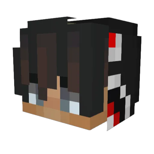 Cacper_ Minecraft avatar head, 3D render