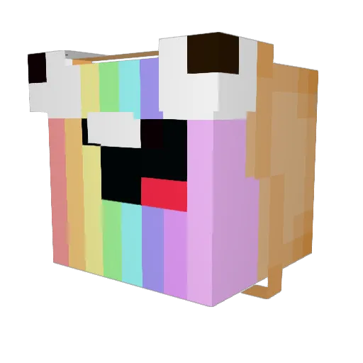 CactiDerpy Minecraft avatar head, 3D render