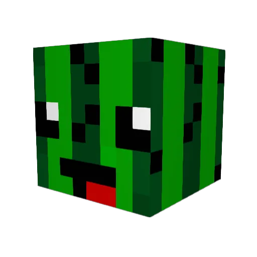 CactiPlayz Minecraft avatar head, 3D render