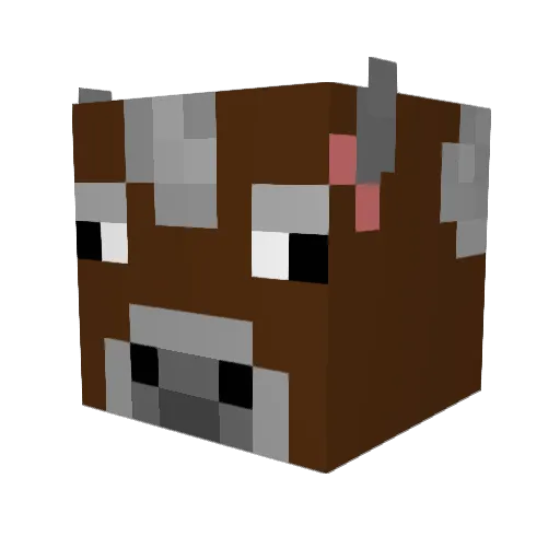 Cacti_Gaming Minecraft avatar head, 3D render
