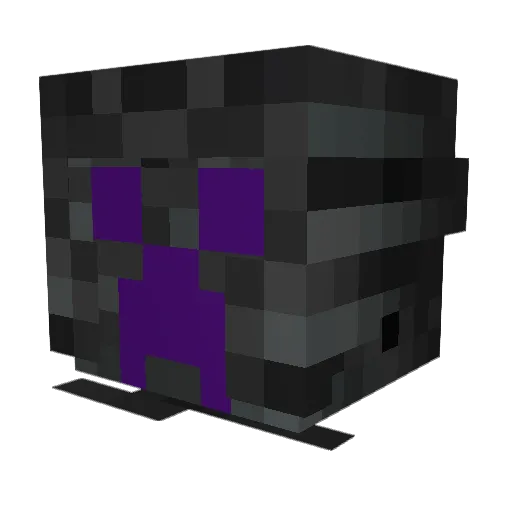 Cactipodes Minecraft avatar head, 3D render