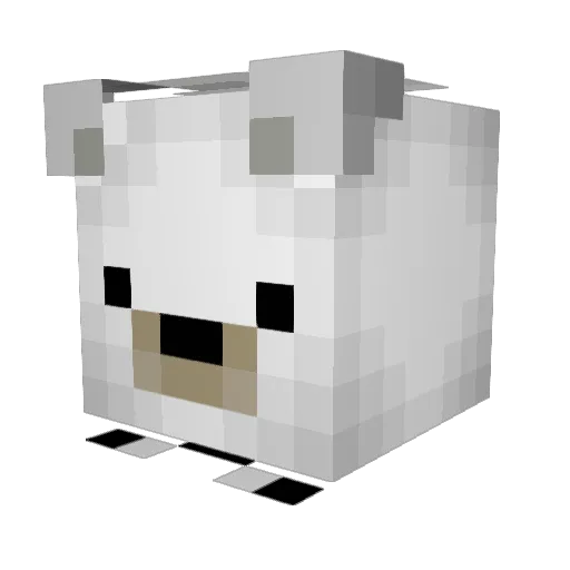 CactusZion Minecraft avatar head, 3D render