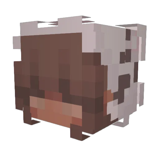 Cactus_z Minecraft avatar head, 3D render