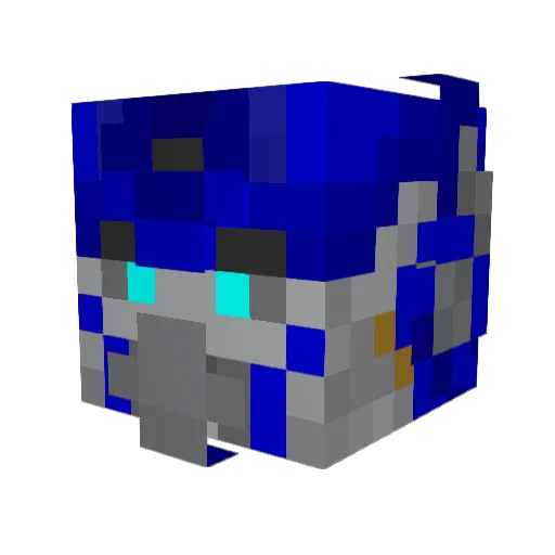 CadariusNagz Minecraft avatar head, 3D render