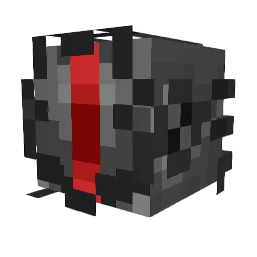 Cadduxx Minecraft avatar head, 3D render